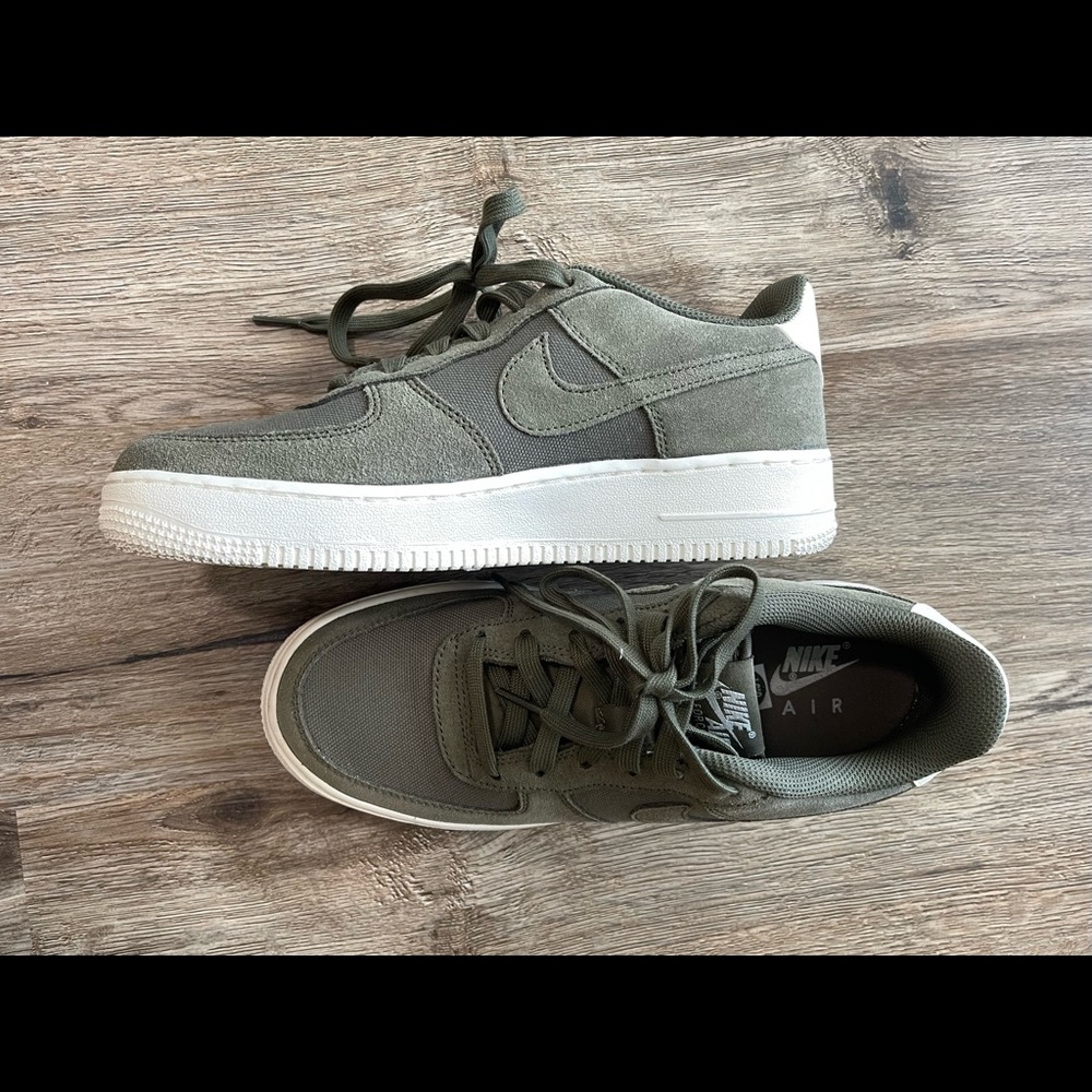 Olive Green Nike Air Force 1’s